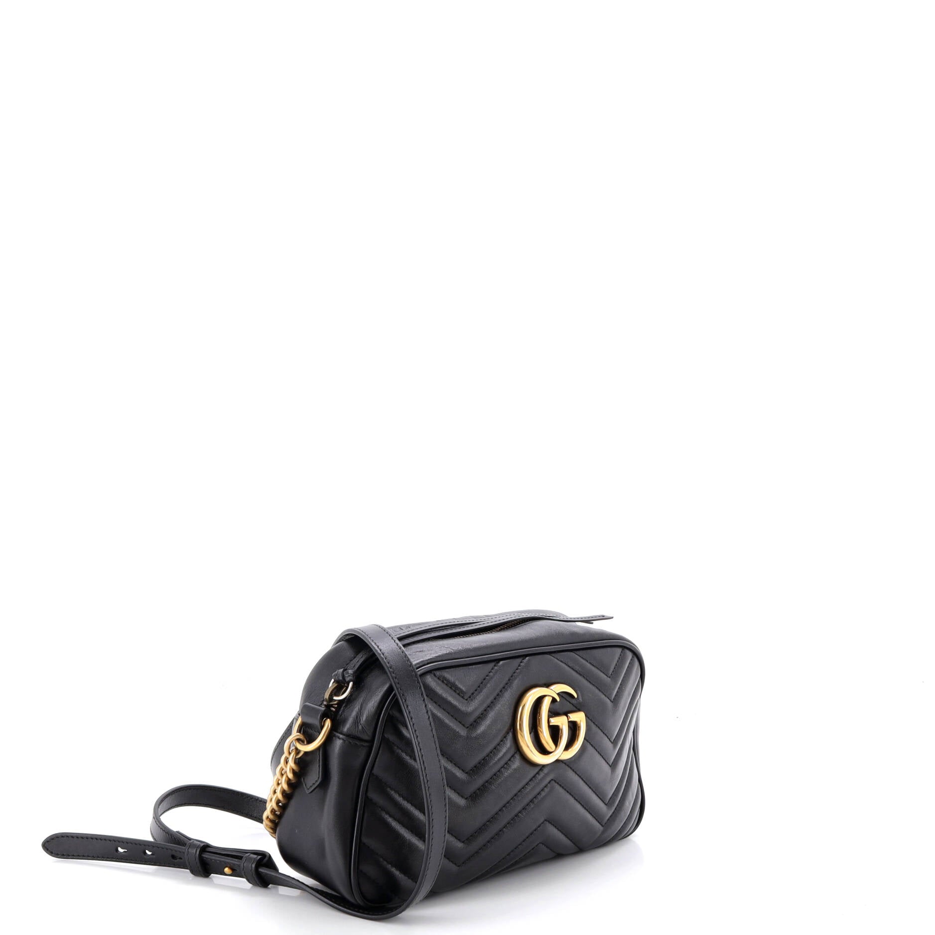 GG Marmont Shoulder Bag Matelasse Leather Small