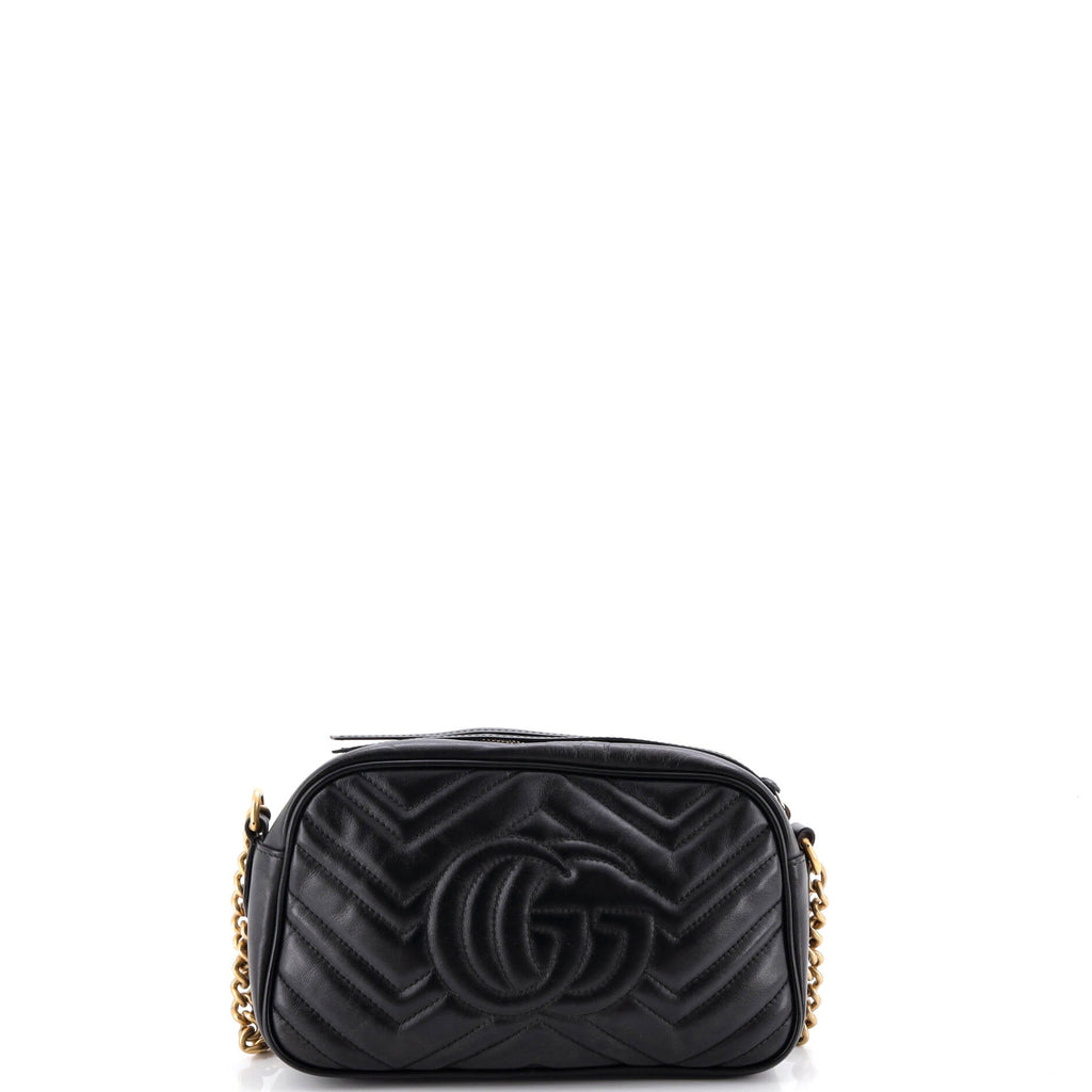 GG Marmont Shoulder Bag Matelasse Leather Small