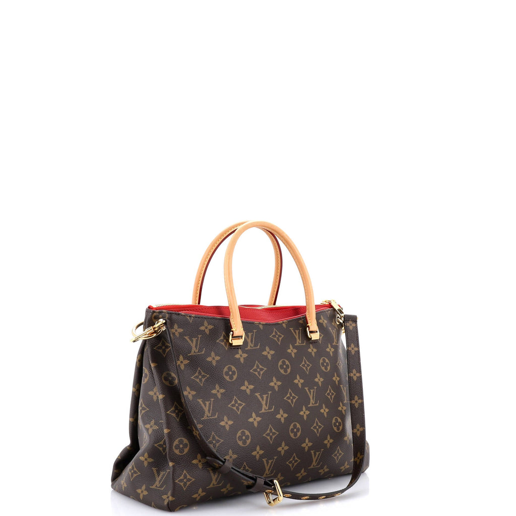 Pallas Tote Monogram Canvas with Leather