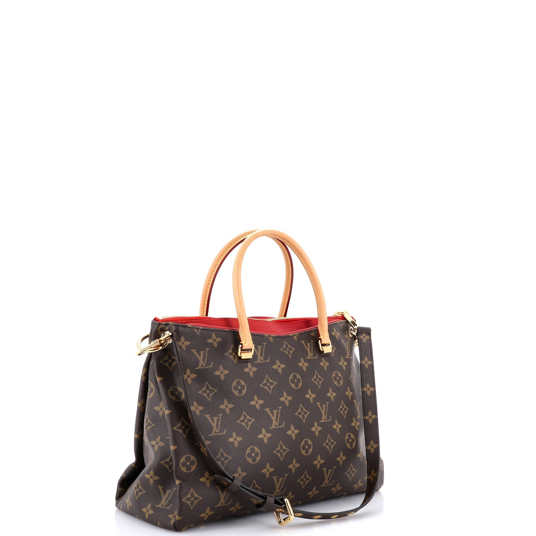 Pallas Tote Monogram Canvas with Leather