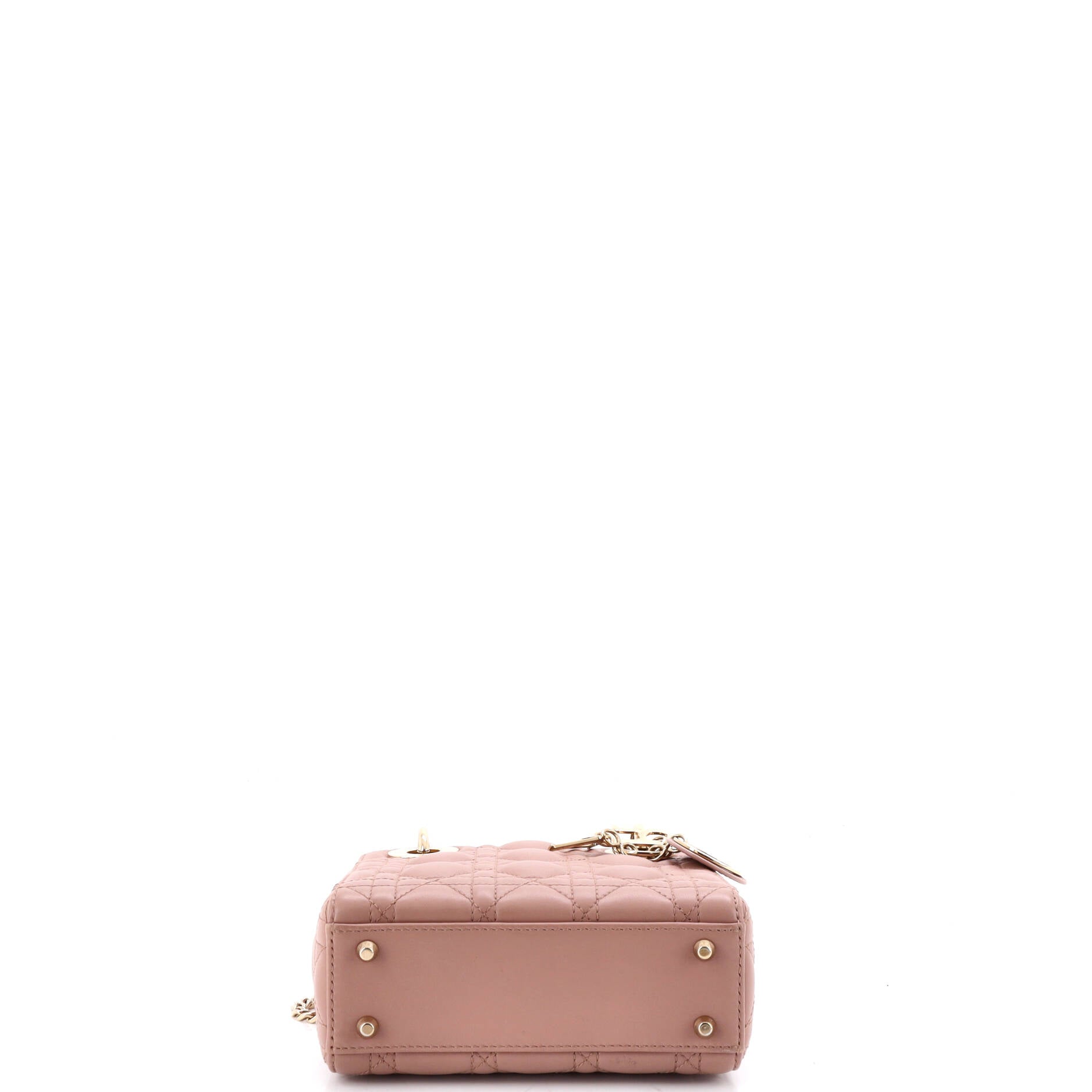 Lady Dior Chain Bag Cannage Quilt Lambskin Mini