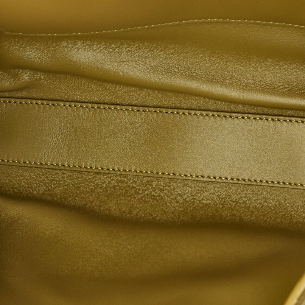 Classic Monogram Reversible Shoulder Bag Suede and Leather Medium