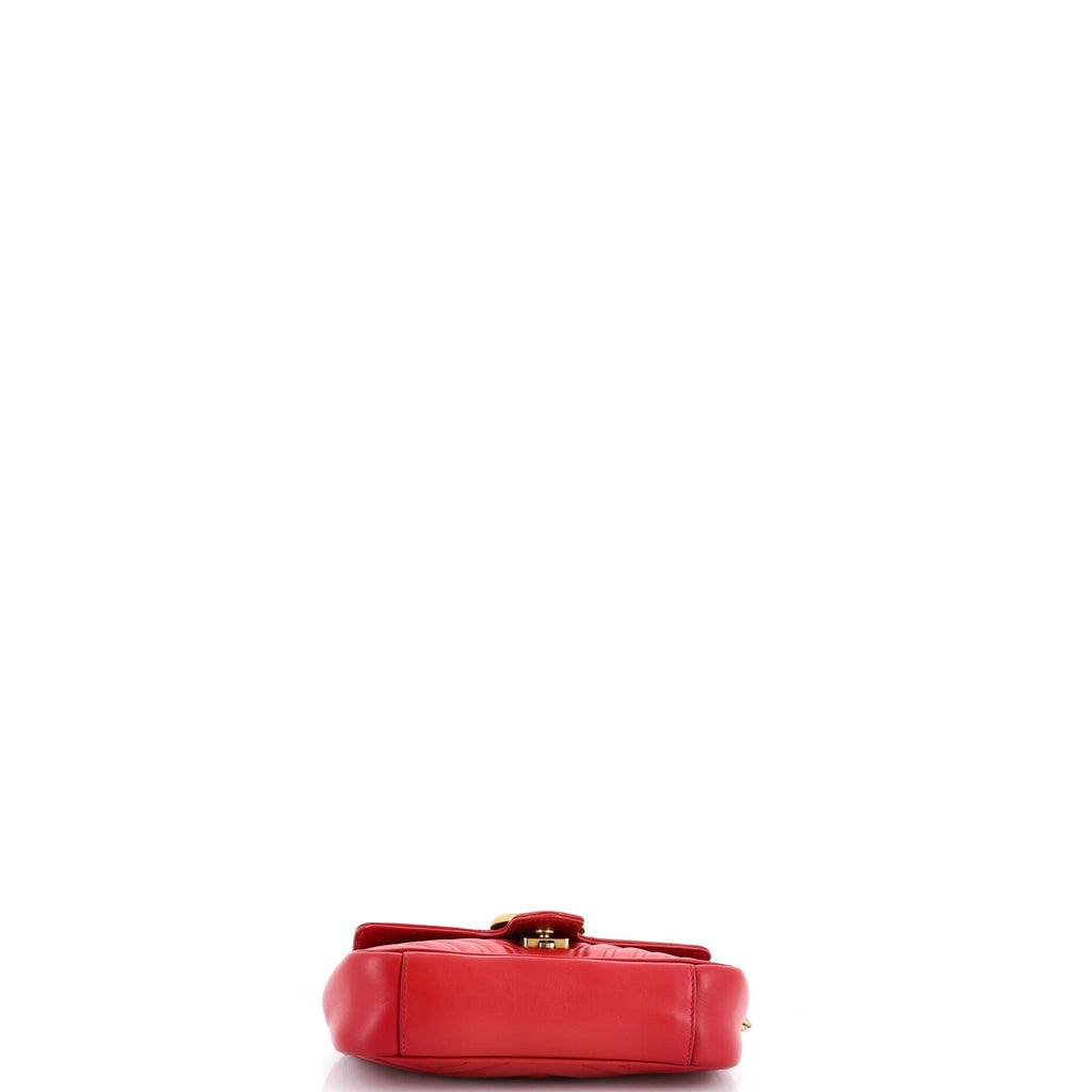 GG Marmont Flap Bag Matelasse Leather Mini