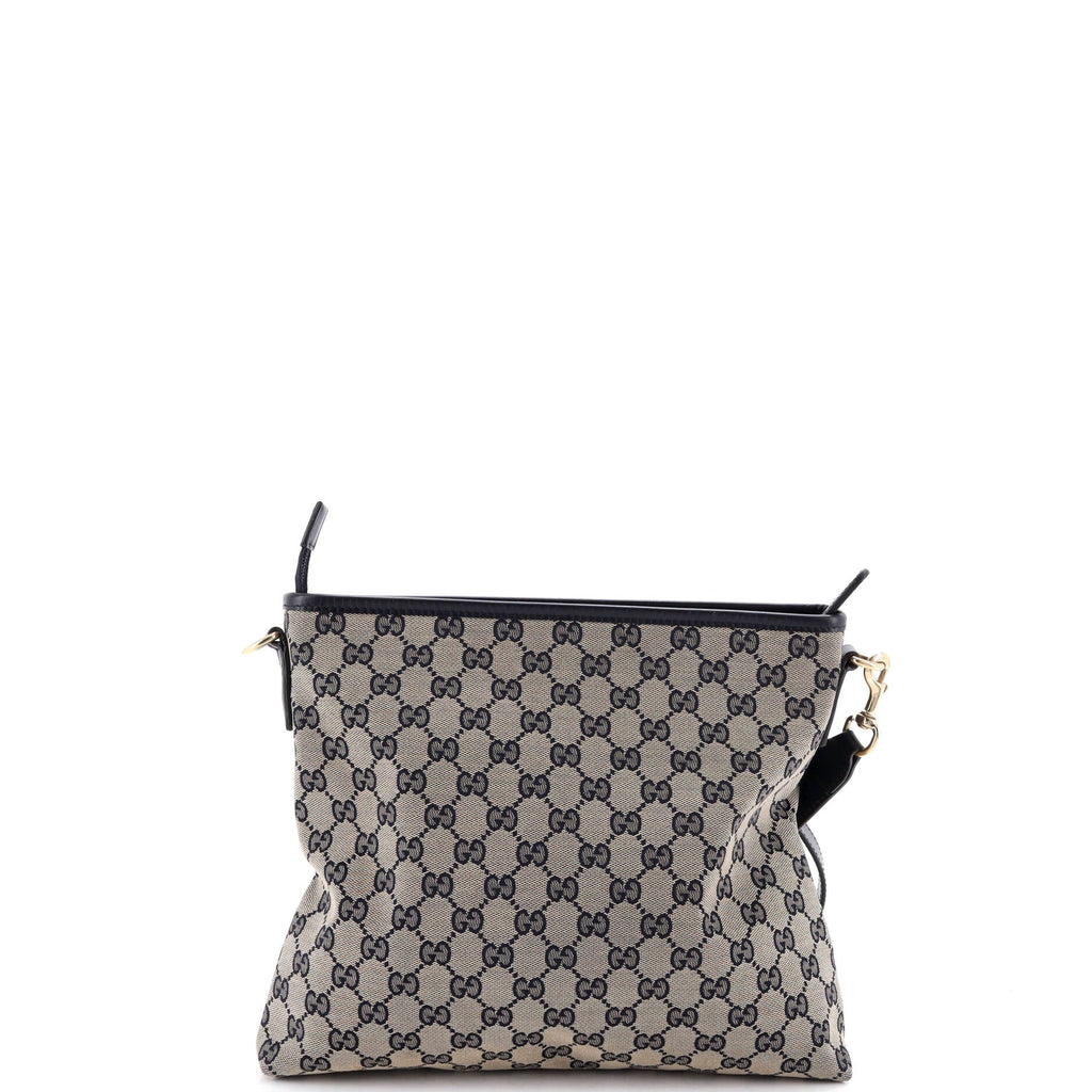 Front Pocket Web Messenger GG Canvas Small