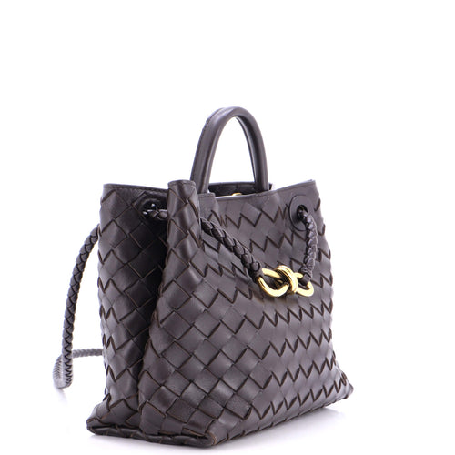 Andiamo Top Handle Bag Intrecciato Nappa Small