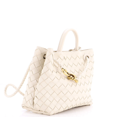 Andiamo Top Handle Bag Intrecciato Nappa Small