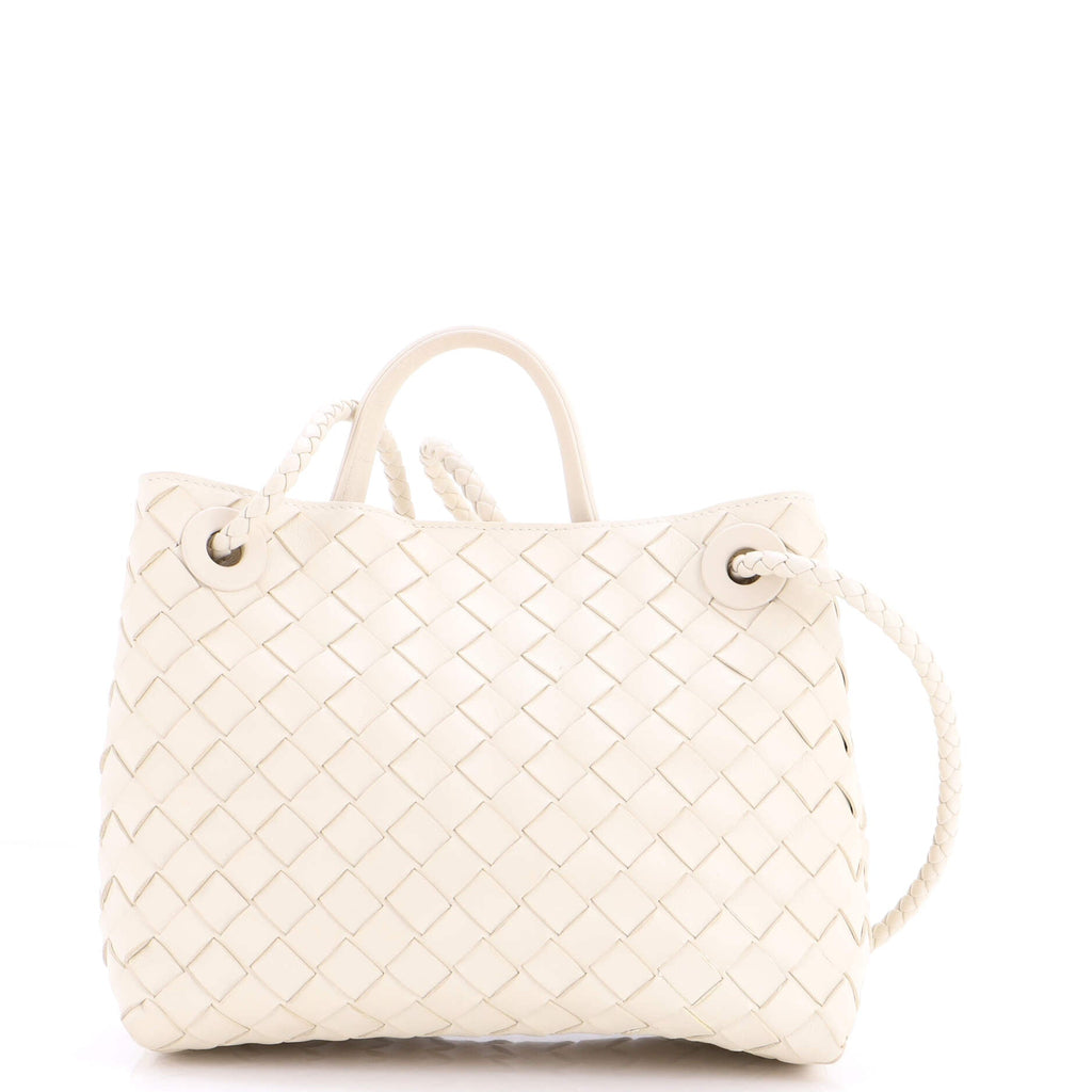 Andiamo Top Handle Bag Intrecciato Nappa Small