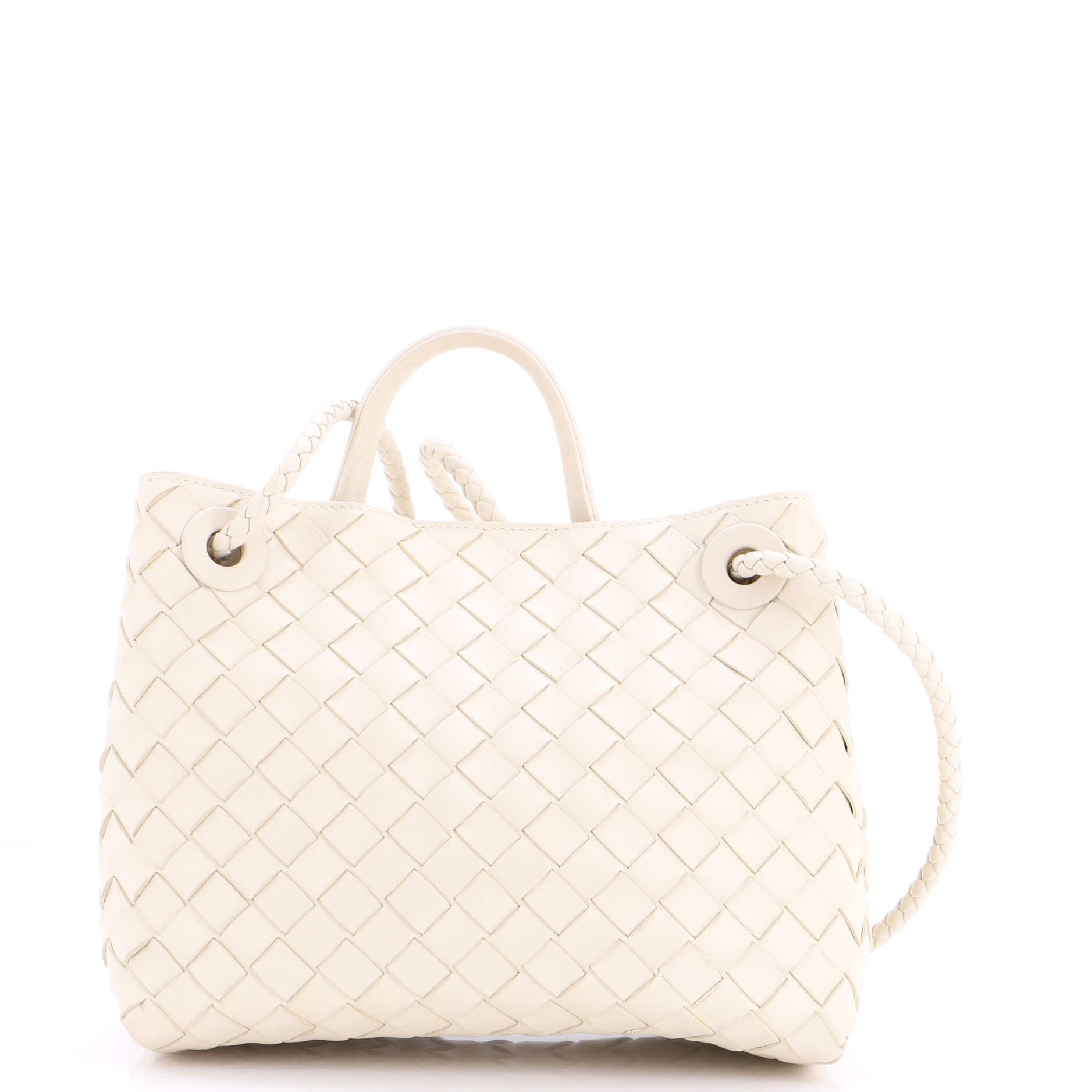 Andiamo Top Handle Bag Intrecciato Nappa Small