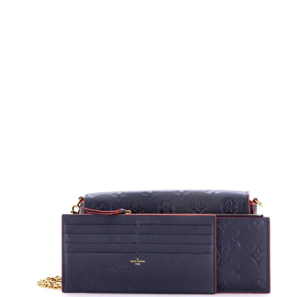 Felicie Pochette Monogram Empreinte Leather