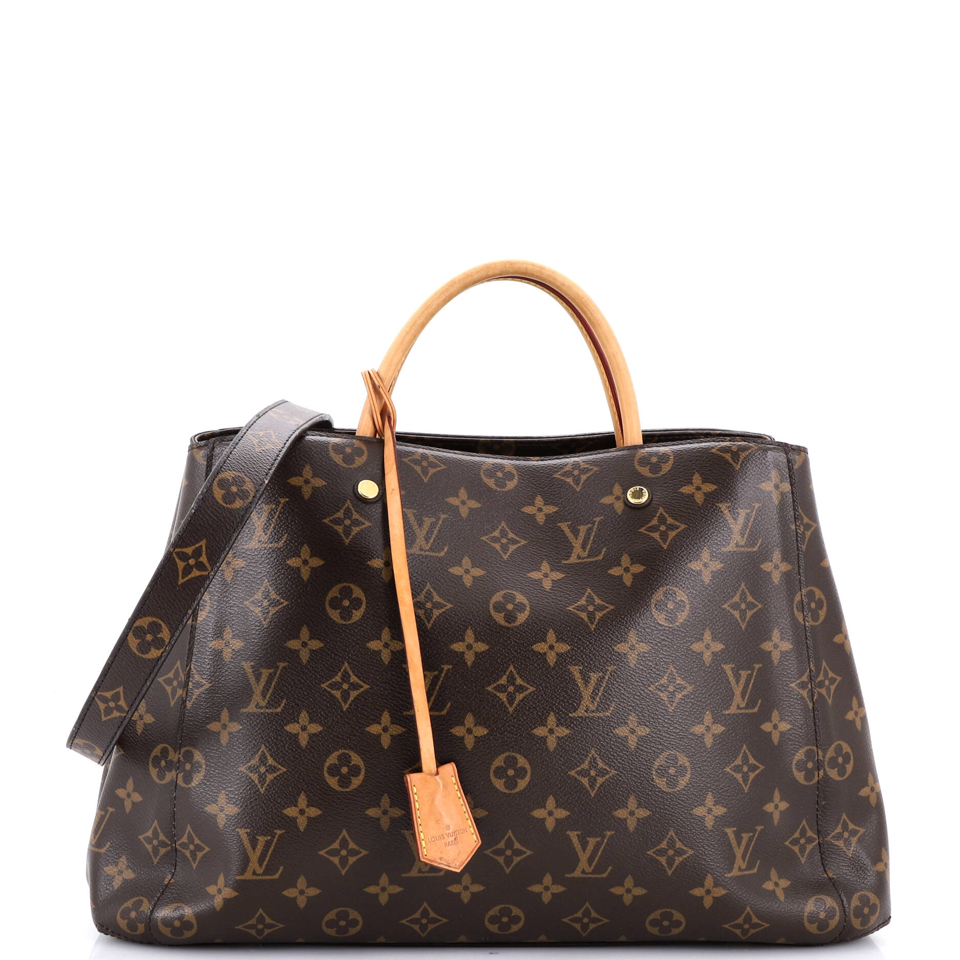 Montaigne Handbag Monogram Canvas GM