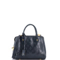 Montaigne Handbag Monogram Embossed Python BB