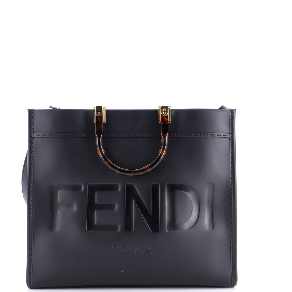 Sunshine Shopper Tote Leather Medium