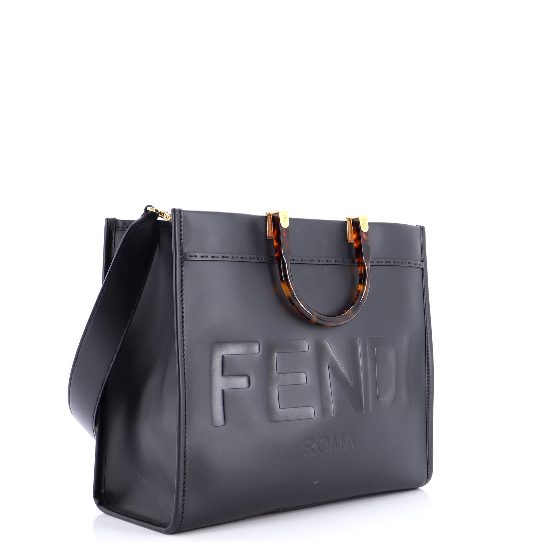 Sunshine Shopper Tote Leather Medium