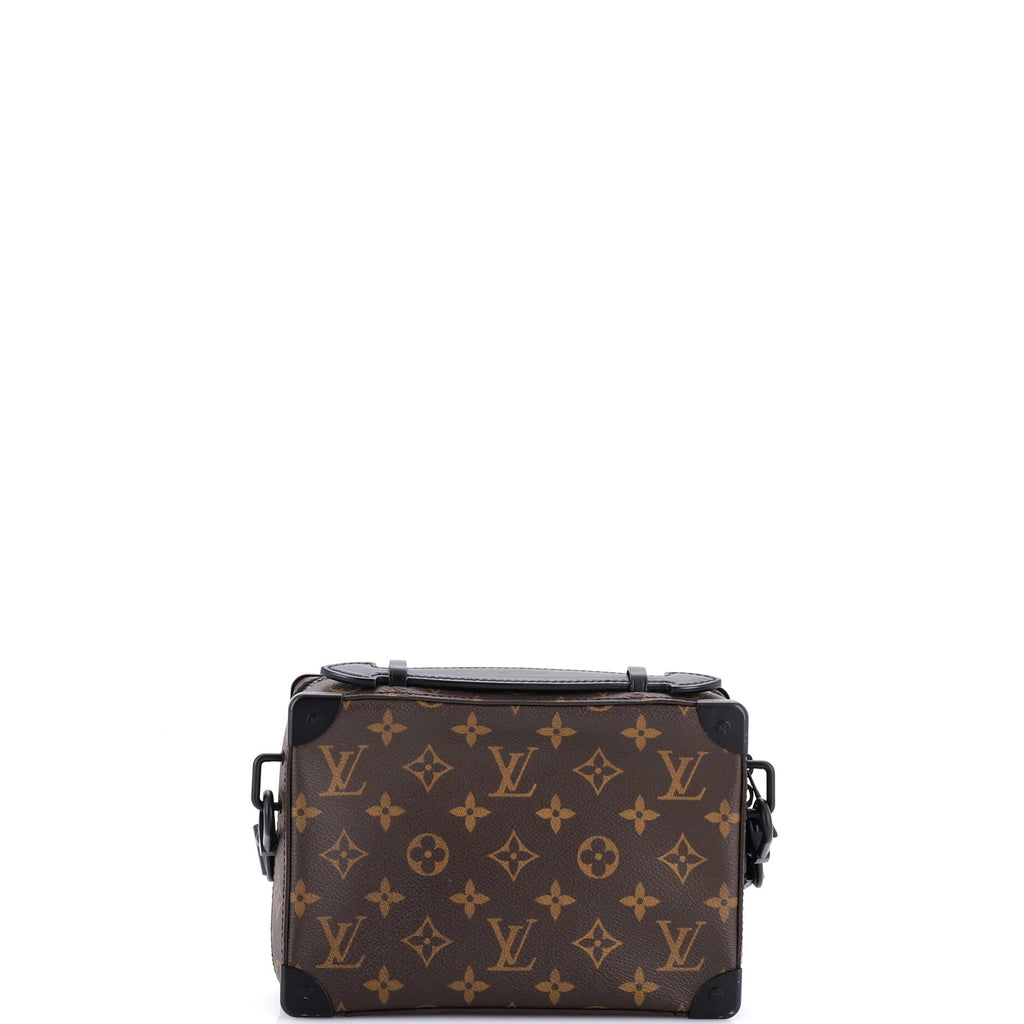 Handle Soft Trunk Bag Macassar Monogram Canvas