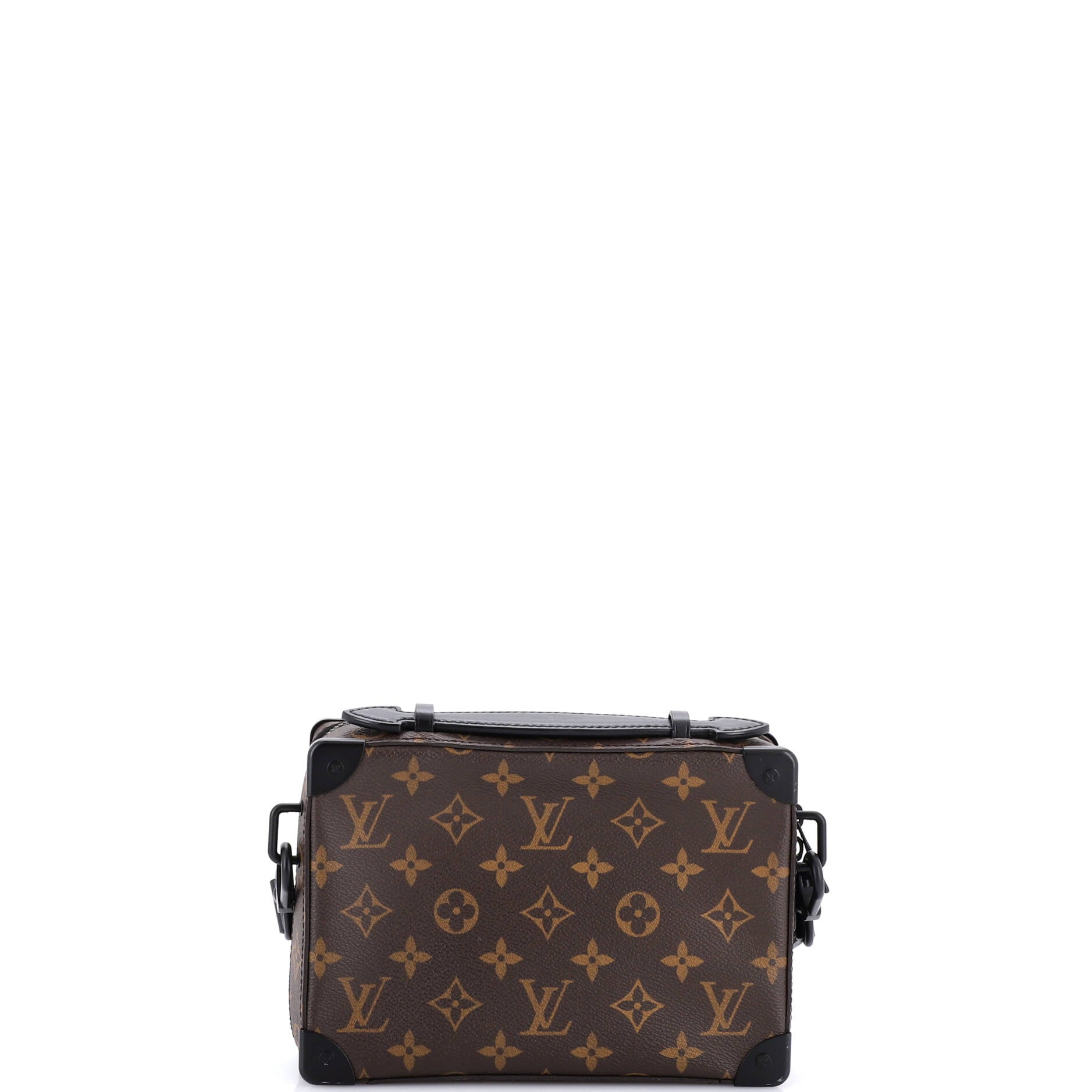 Handle Soft Trunk Bag Macassar Monogram Canvas