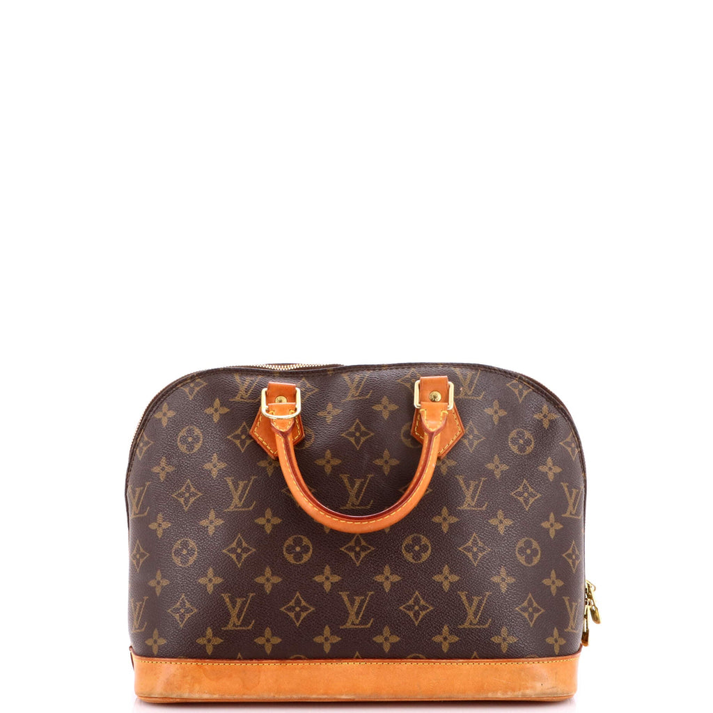 Vintage Alma Handbag Monogram Canvas PM