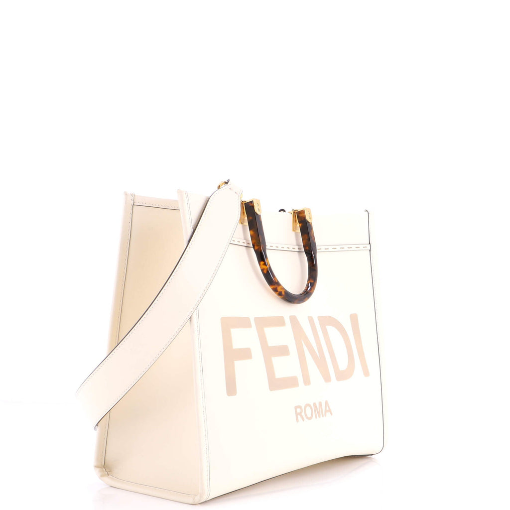 Sunshine Shopper Tote Leather Medium