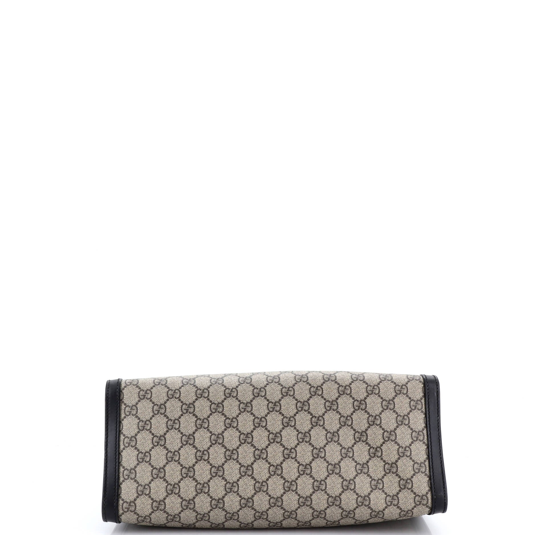 Padlock Chain Tote GG Coated Canvas with Leather Medium