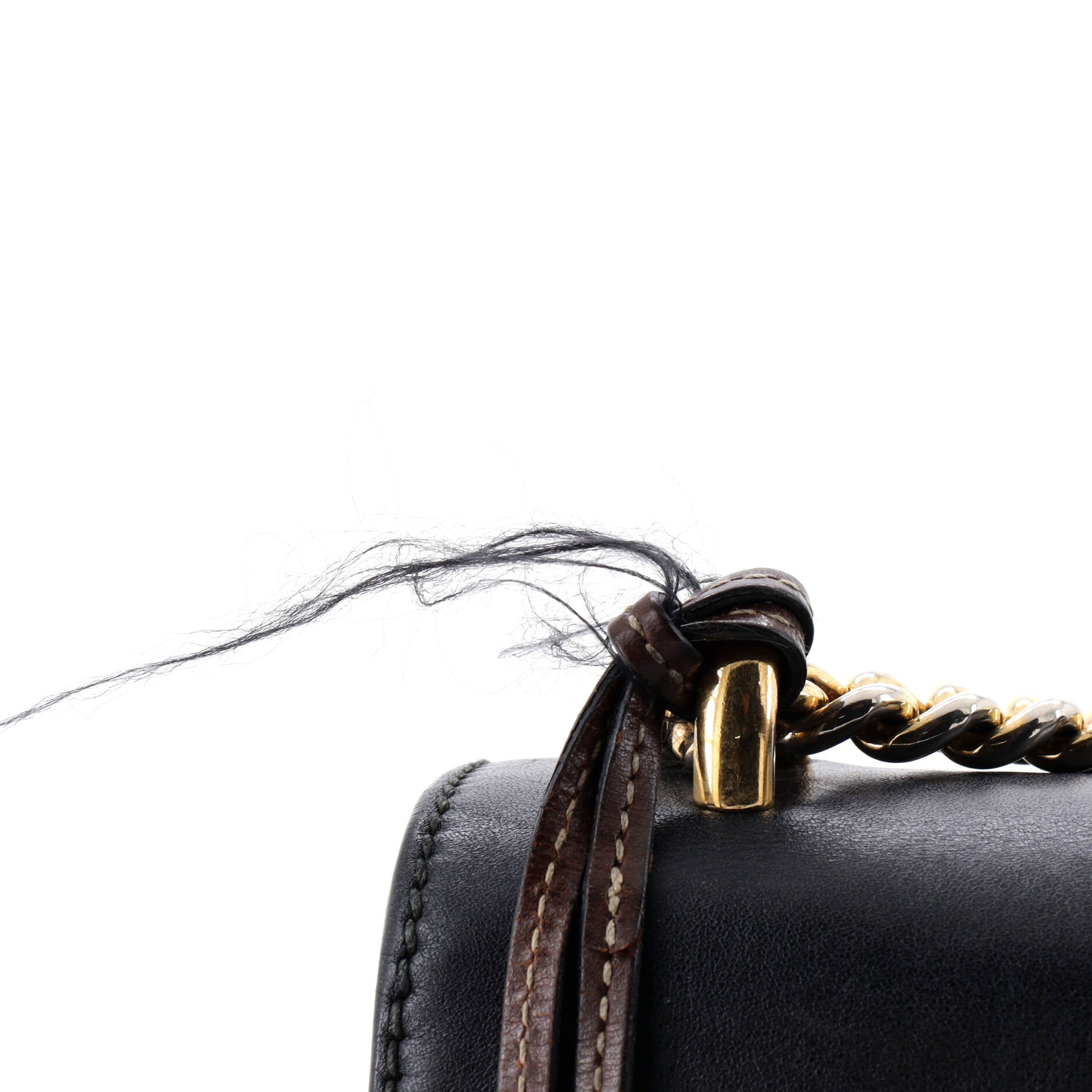 Padlock Shoulder Bag GG Coated Canvas and Leather Medium