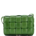 Cassette Crossbody Bag Padded Maxi Intrecciato Leather