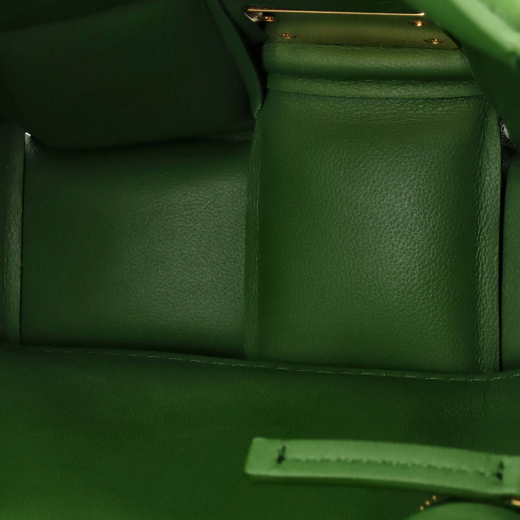 Cassette Crossbody Bag Padded Maxi Intrecciato Leather