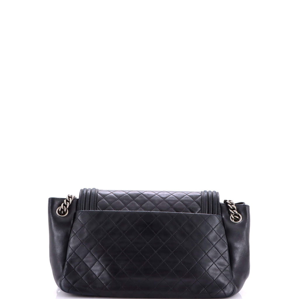 Boy Accordion Flap Bag Quilted Lambskin Medium