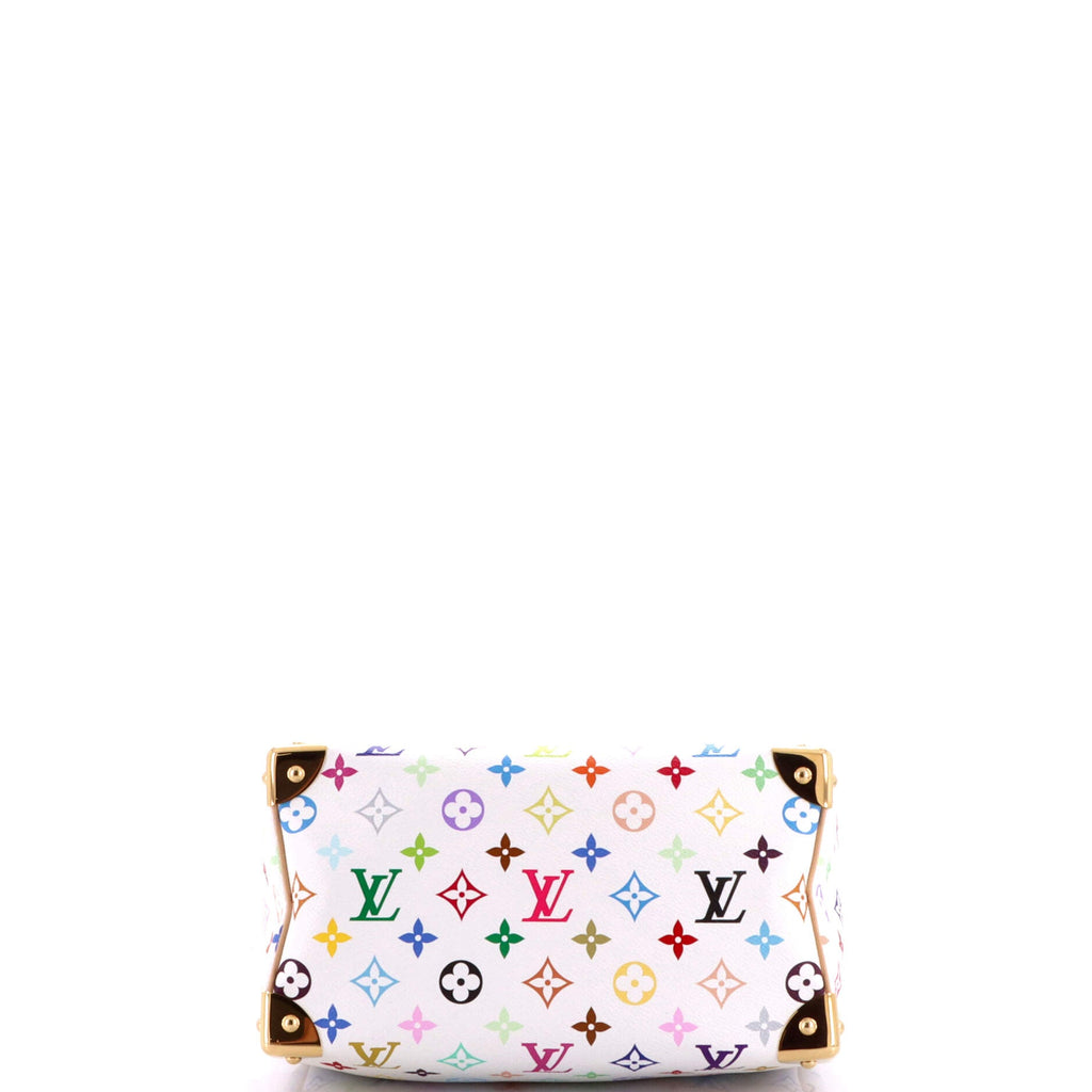 x Takashi Murakami Speedy Soft Bandouliere Bag Monogram Multicolor 25