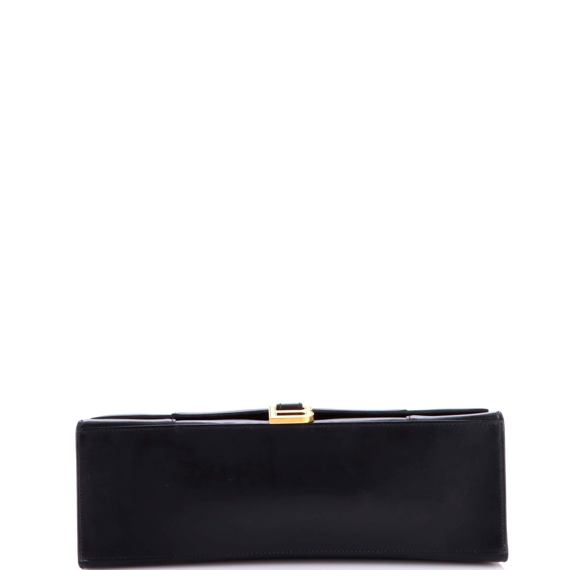 Hourglass Top Handle Bag Leather New Medium