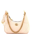 Aphrodite Zip Shoulder Bag Leather Small
