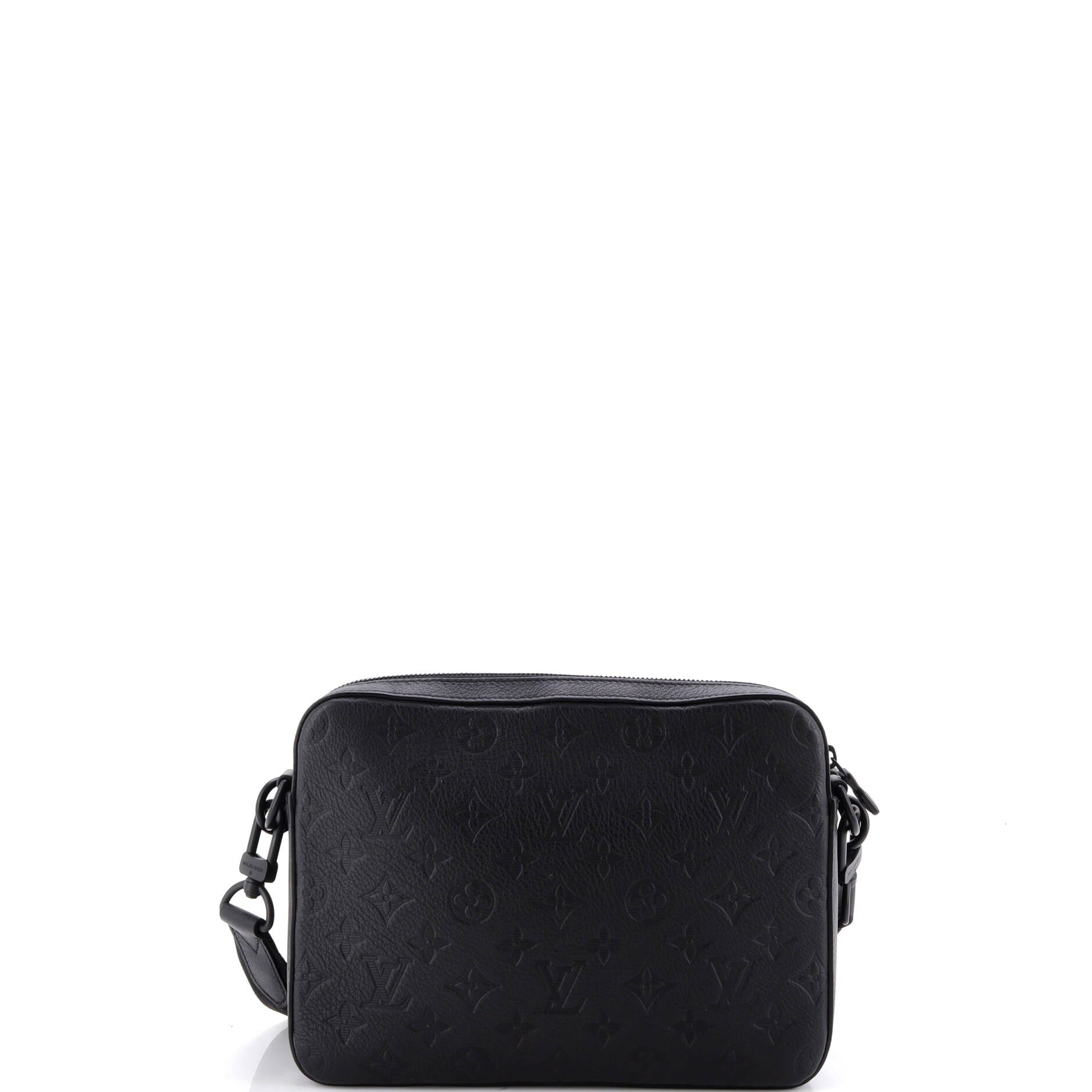 Trio Messenger Bag Monogram Shadow Leather