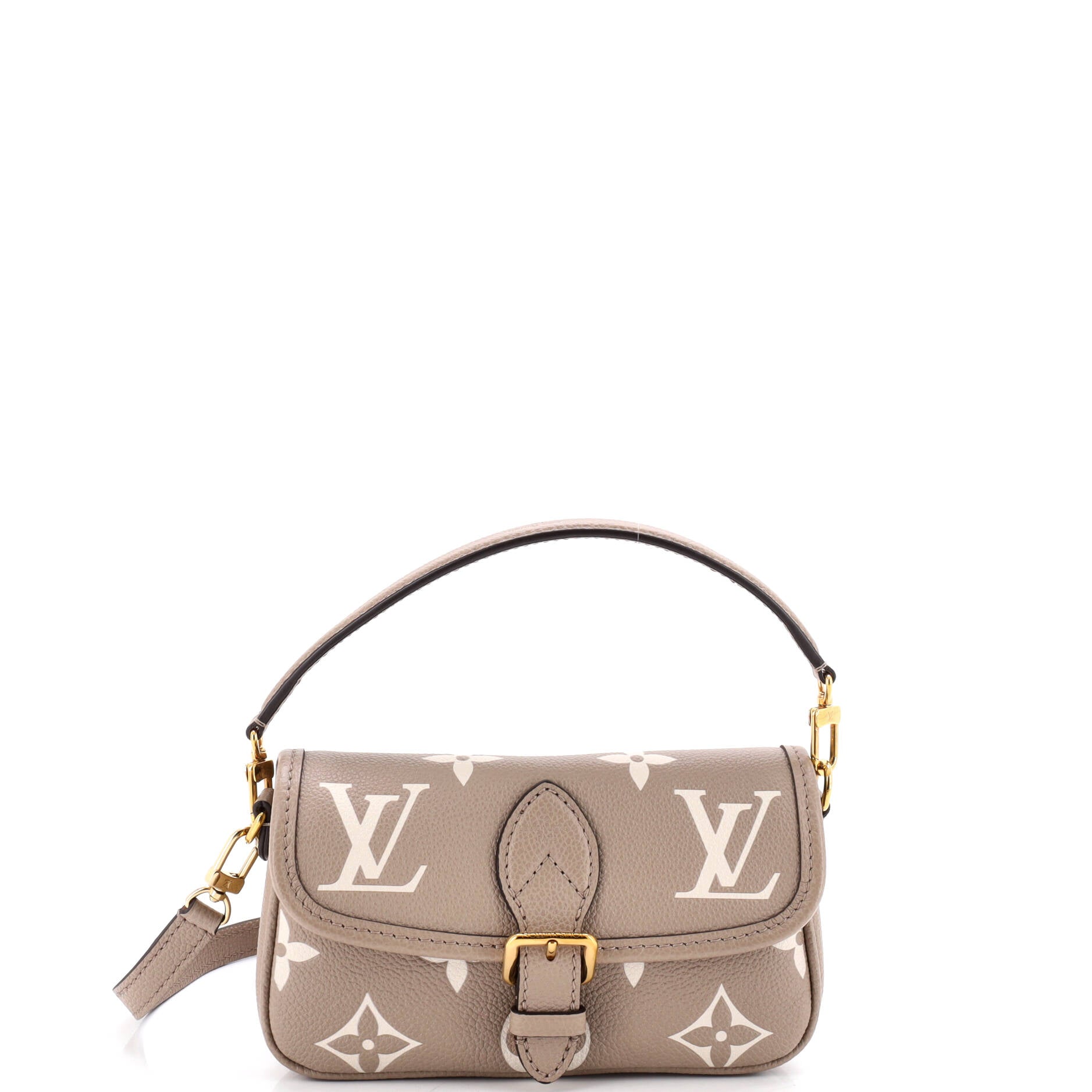 Diane NM Handbag Bicolor Monogram Empreinte Giant Nano