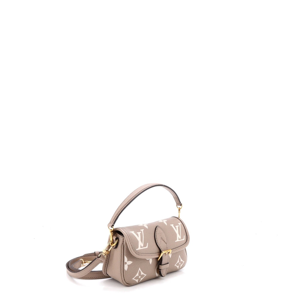 Diane NM Handbag Bicolor Monogram Empreinte Giant Nano