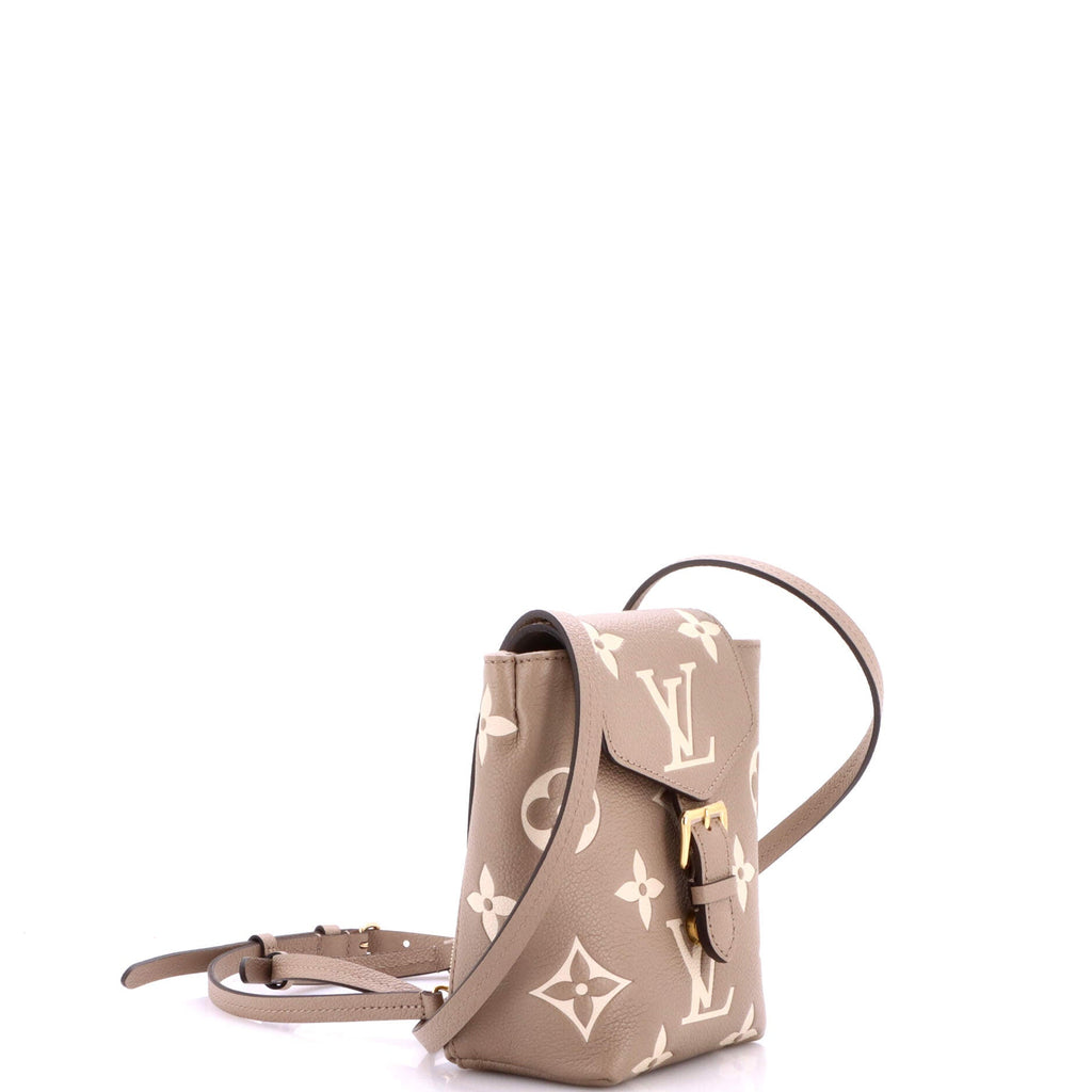 Tiny Backpack Bicolor Monogram Empreinte Giant