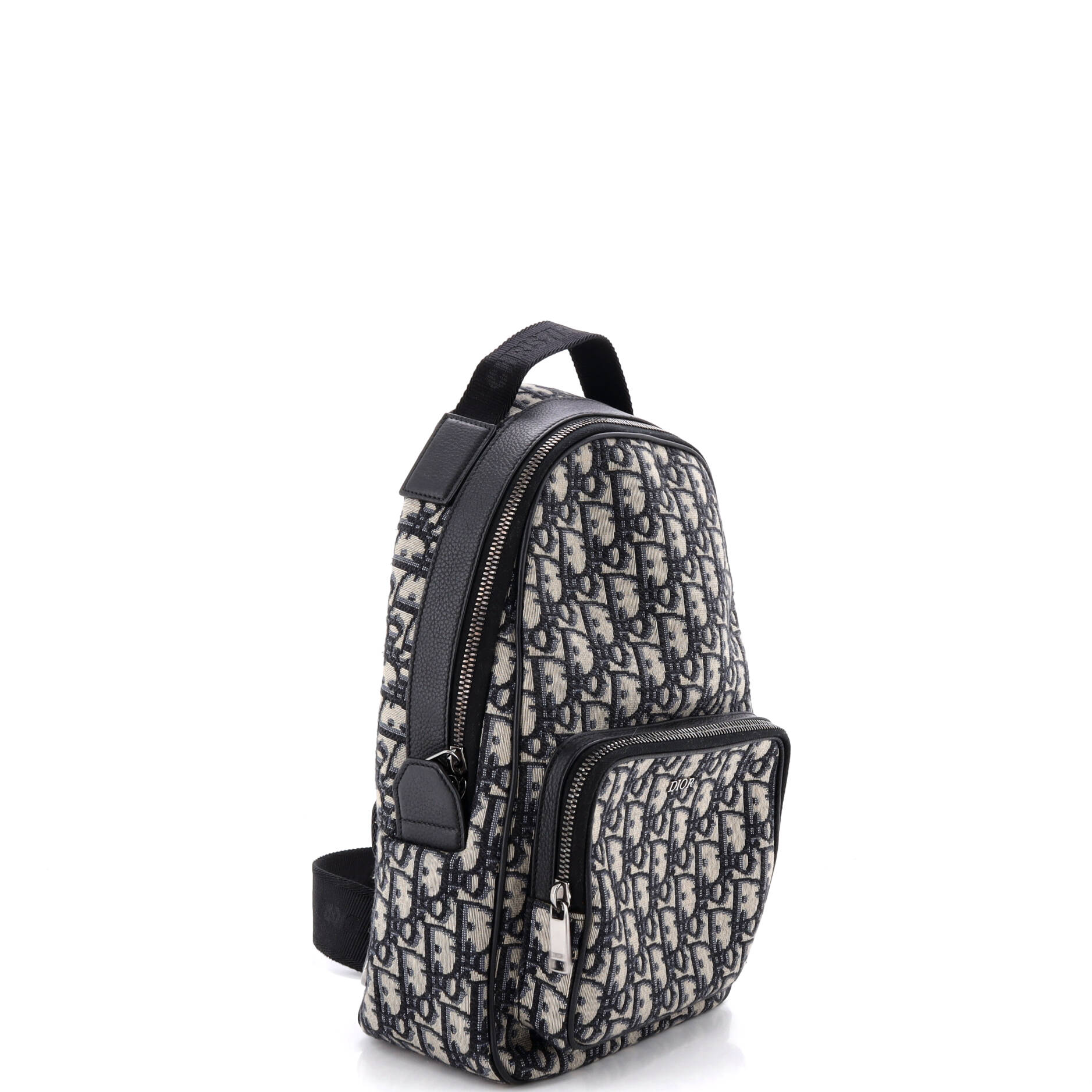 Zip Around Sling Backpack Oblique Canvas