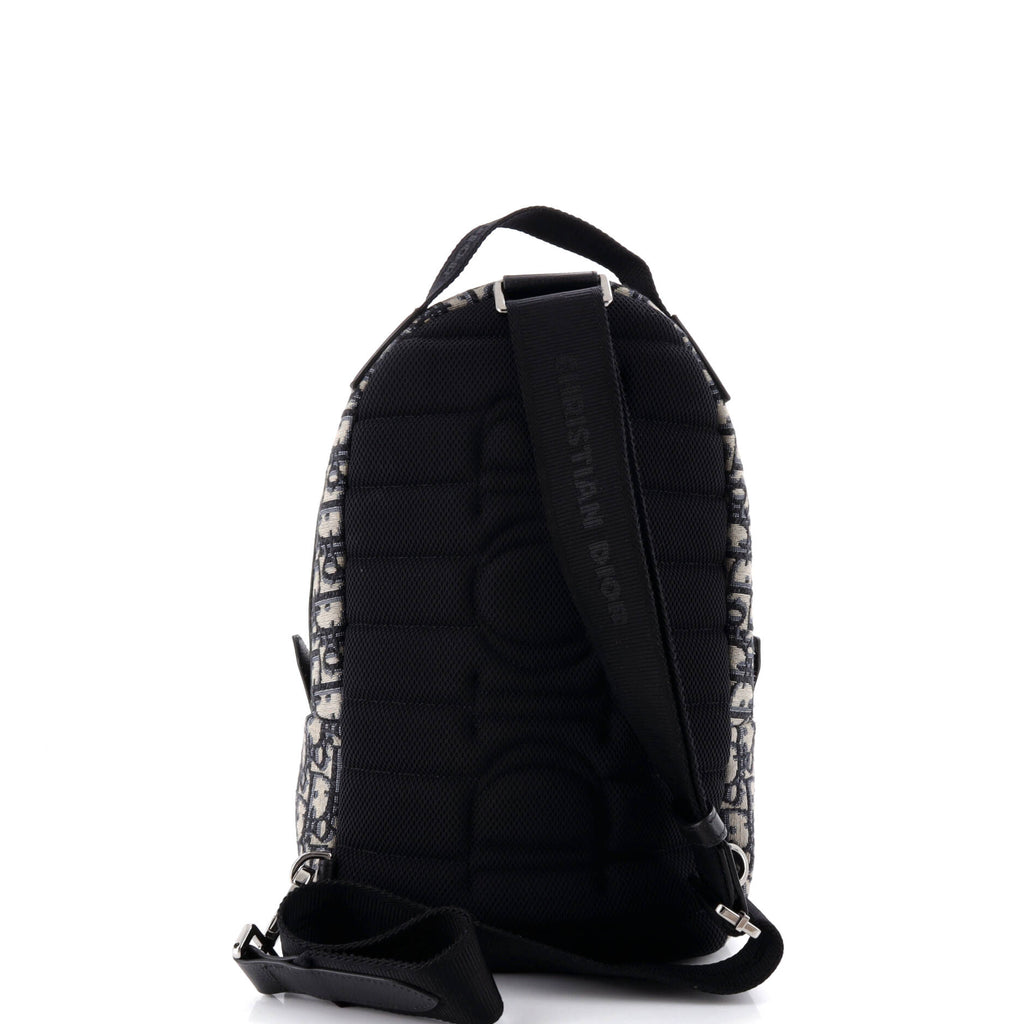 Zip Around Sling Backpack Oblique Canvas