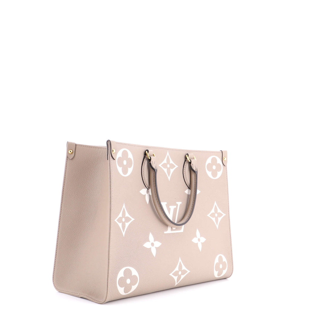 OnTheGo Tote Bicolor Monogram Empreinte Giant MM