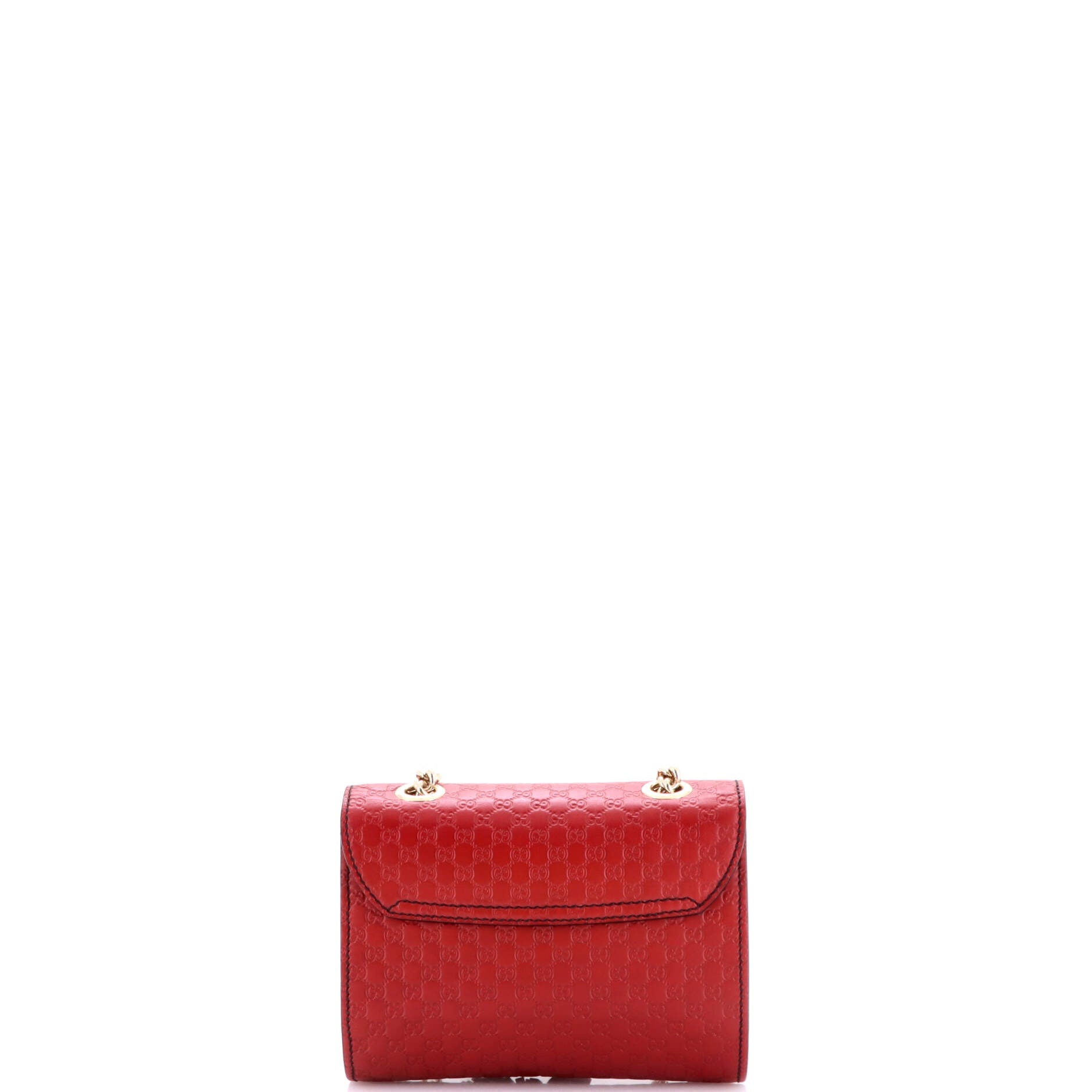 Emily Chain Flap Bag Microguccissima Leather Mini