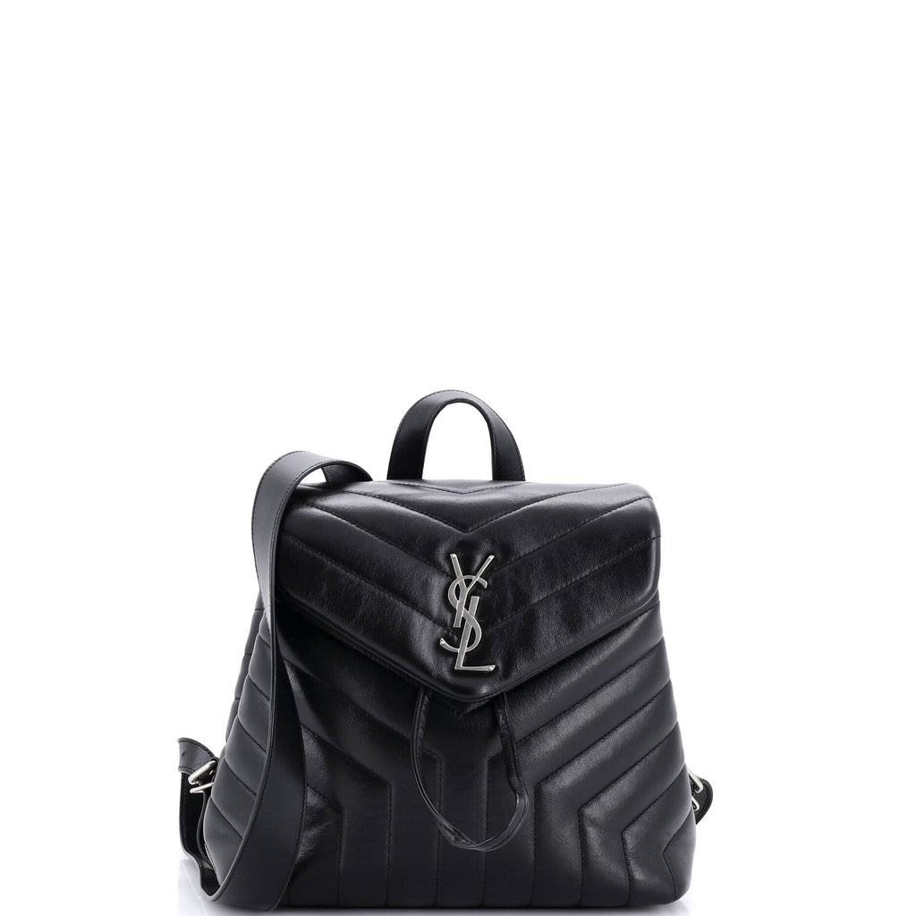 LouLou Backpack Matelasse Chevron Leather Small