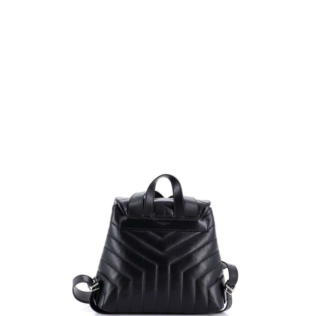 LouLou Backpack Matelasse Chevron Leather Small