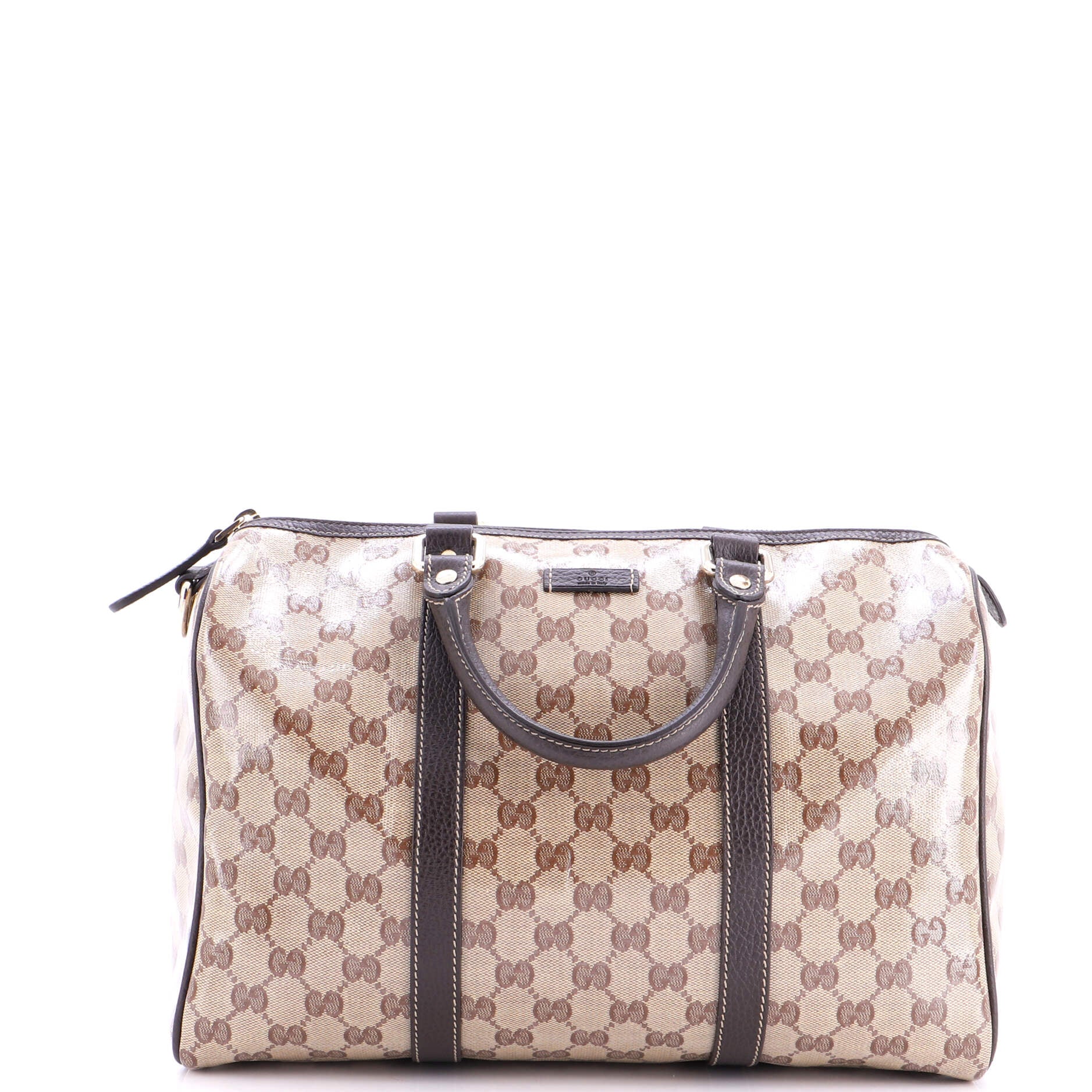 Joy Boston Bag GG Coated Canvas Medium
