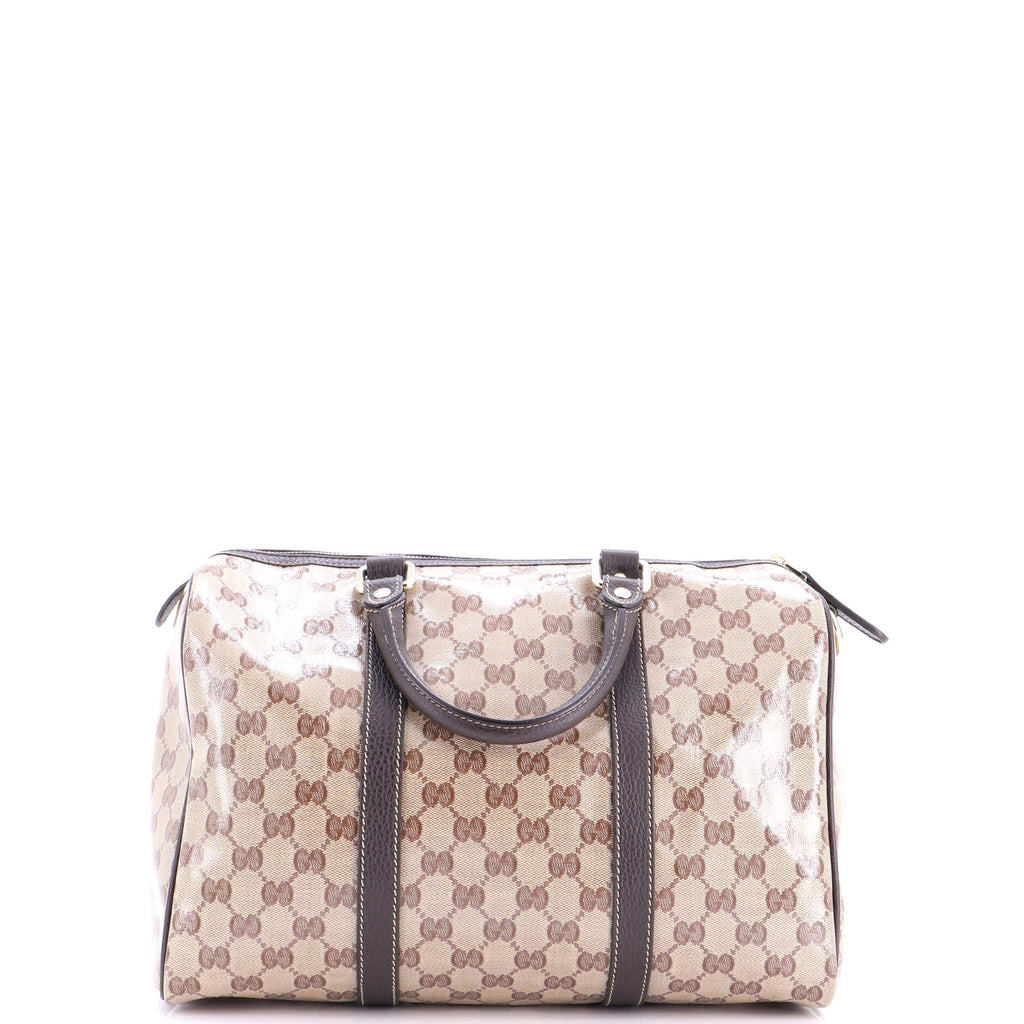 Joy Boston Bag GG Coated Canvas Medium