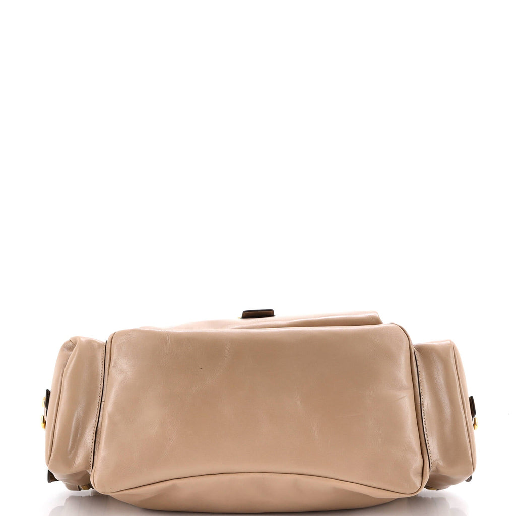 Camera Shoulder Bag Leather Large