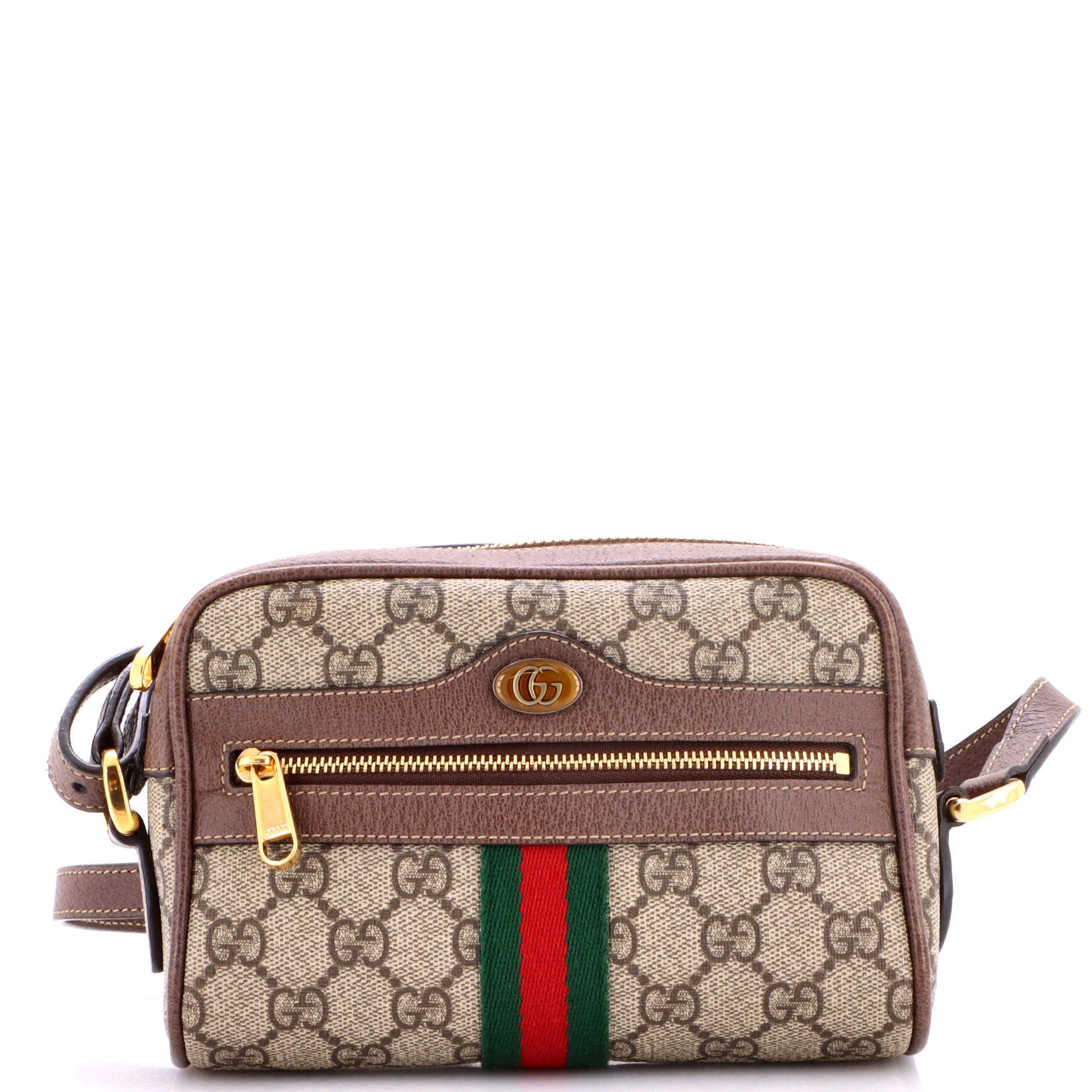Ophidia Shoulder Bag GG Coated Canvas Mini