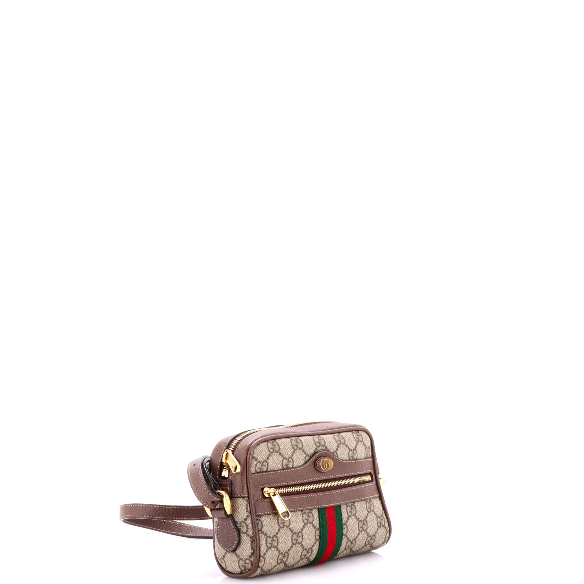 Ophidia Shoulder Bag GG Coated Canvas Mini