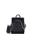 Steamer Bag Monogram Eclipse Canvas Nano