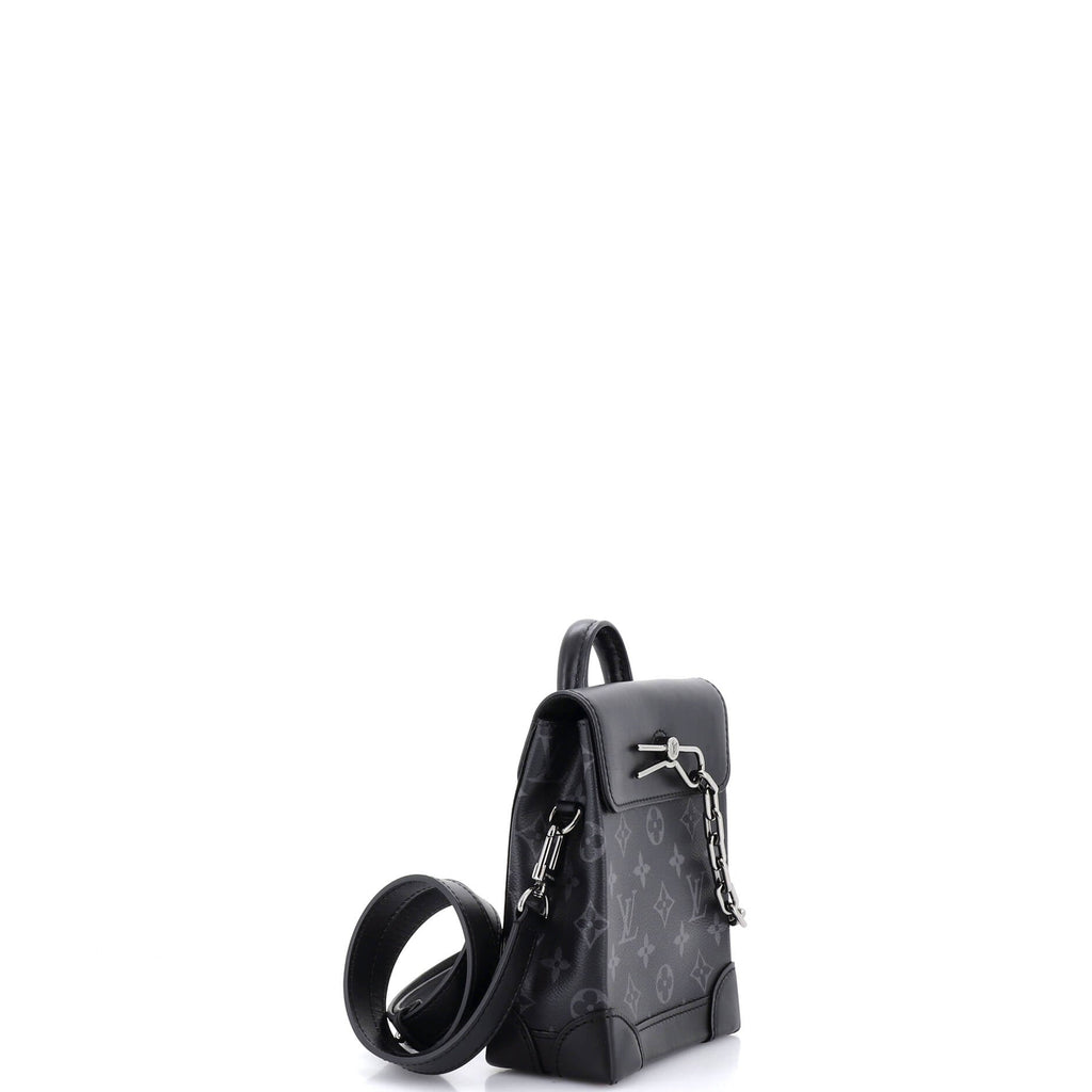 Steamer Bag Monogram Eclipse Canvas Nano