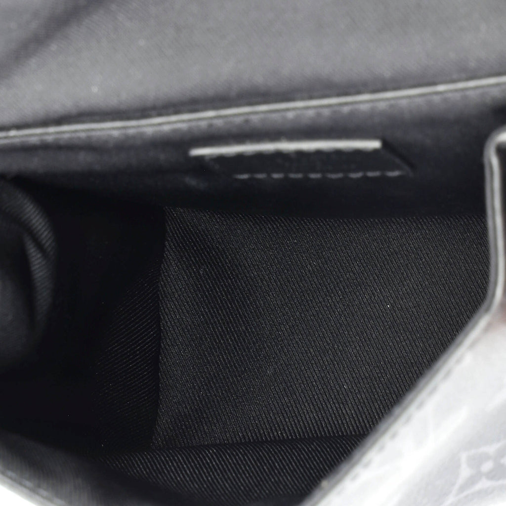 Steamer Bag Monogram Eclipse Canvas Nano