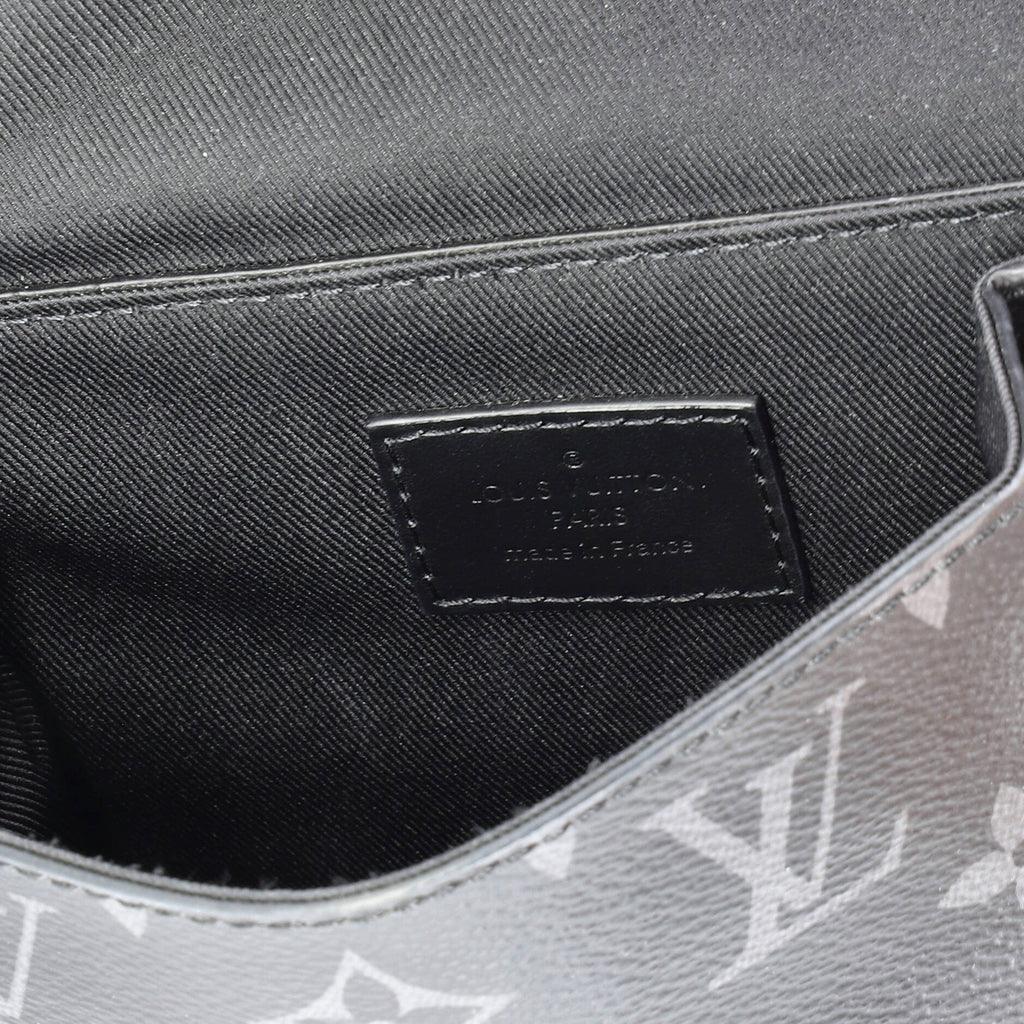 Steamer Bag Monogram Eclipse Canvas Nano