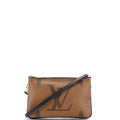 Double Zip Pochette Reverse Monogram Giant