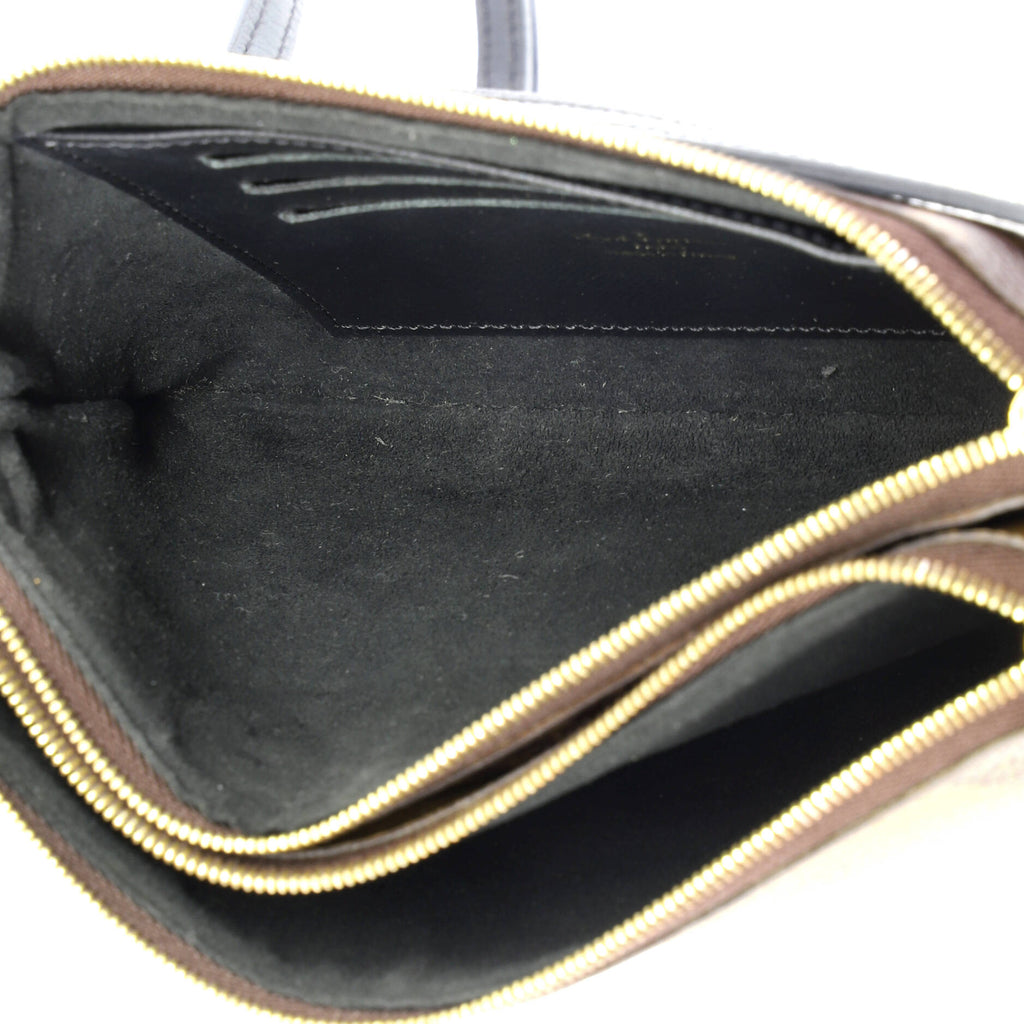 Double Zip Pochette Reverse Monogram Giant